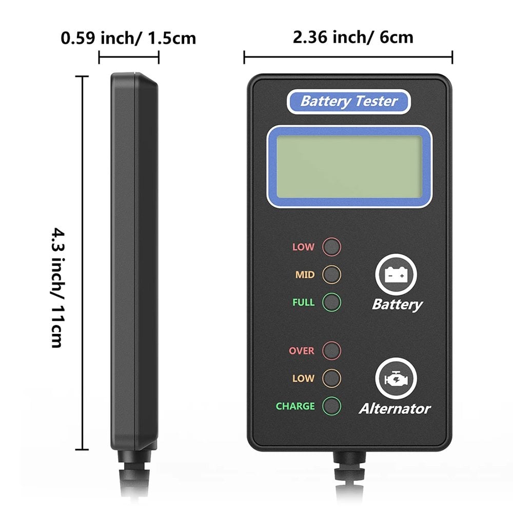 BM901 12V 15Ah Akü Test Cihazı