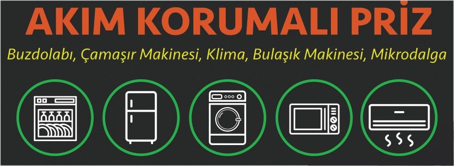 Frontlne Akım Korumalı Priz İkonlar