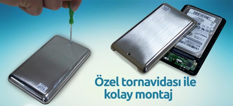 Hiper HD-3025 2.5'' Usb 3.0 Sata HDD Kutusu Deri Kılıf Hediyeli 4