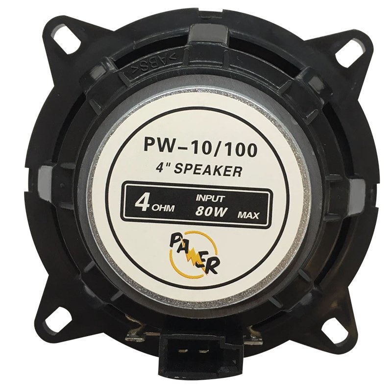  Pw-10/100 4 Ohm 80 Watt 10 Cm Tekli Hoparlör