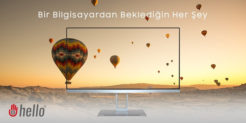 Hello HL24H110D3I7 İ7 All In One Bilgisayar Kullanımı