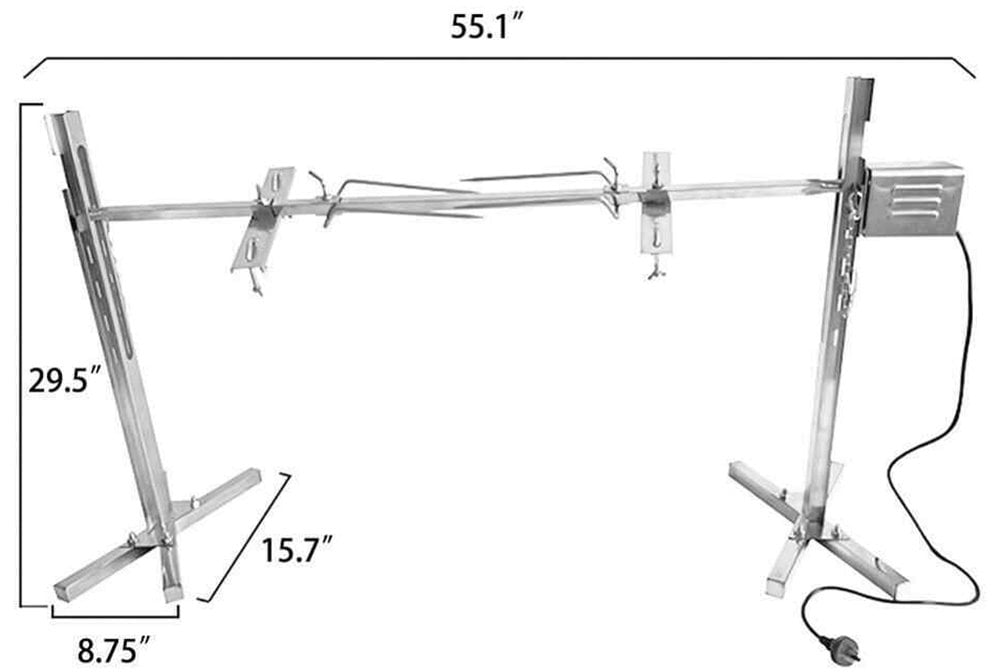 Elektrikli Kuzu Çevirme Standı 