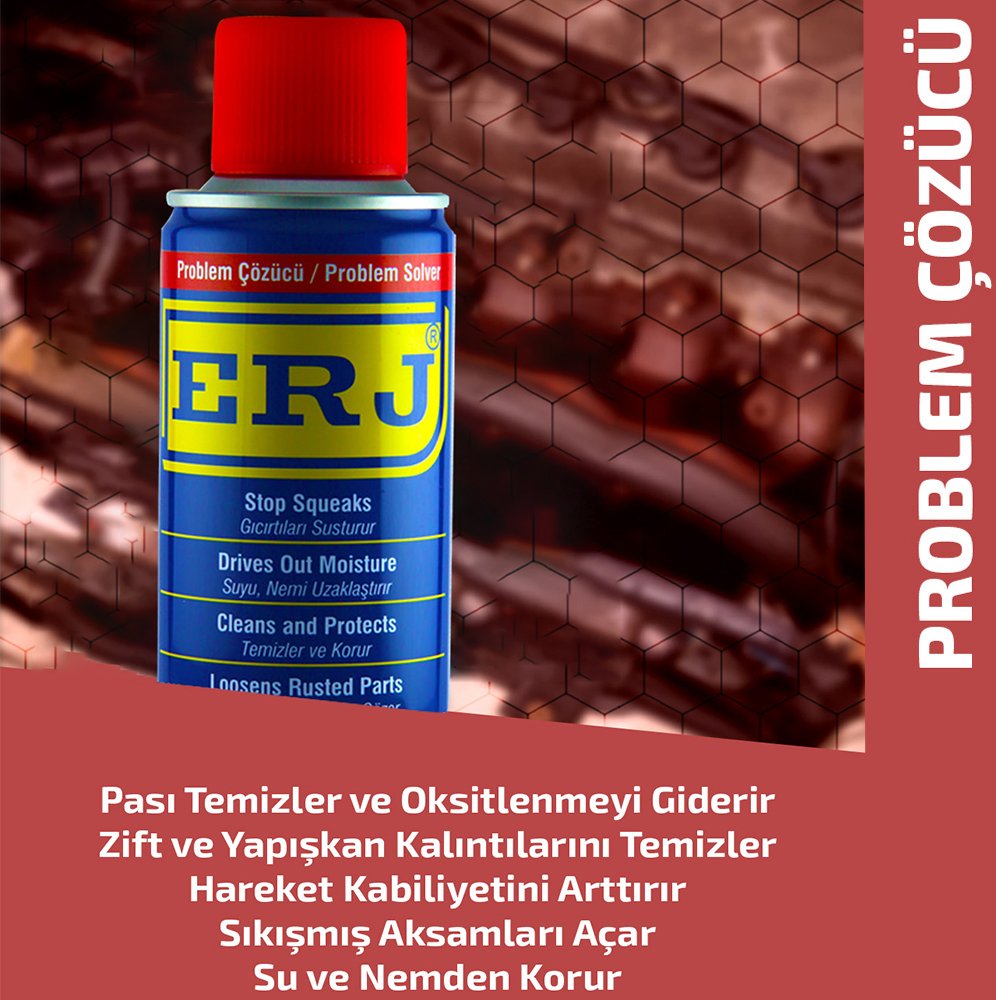 Erj 200 Ml. Çok Amaçlı Pas Sökücü WD-40