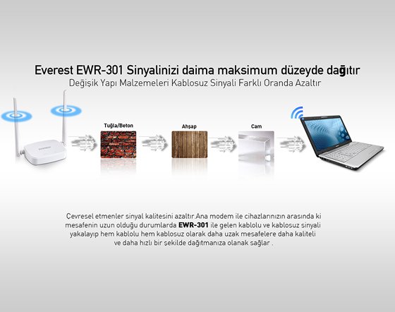 Everest EWR-301 Access Point ROuter 4