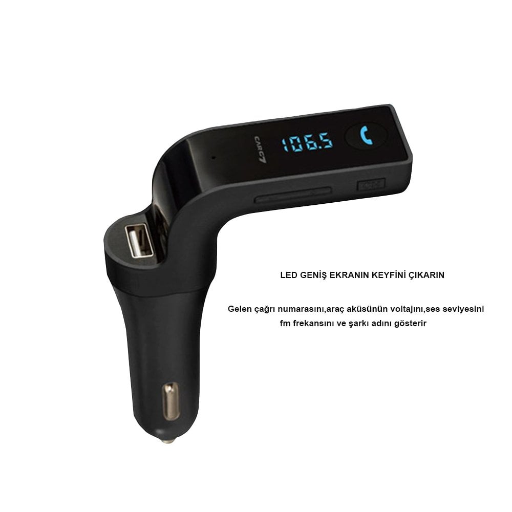Hello Bluetooth/USB/SD Hafızasız Fm Transmitter