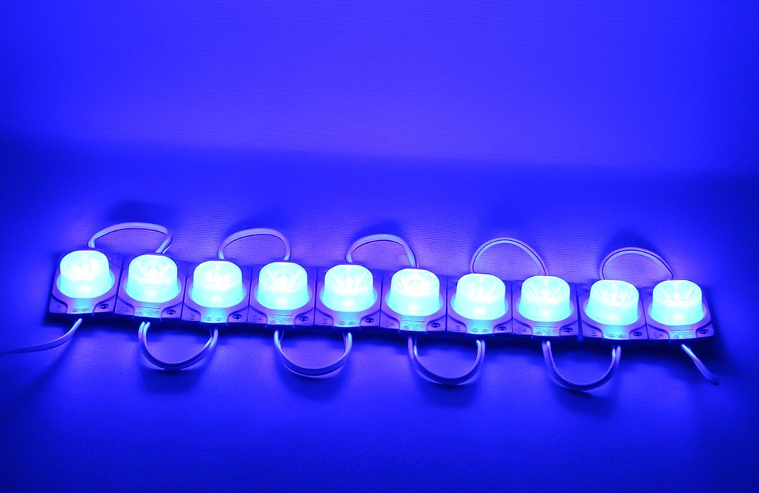 12 Volt 1.5 Watt 40*30 Mavi 3030 Modül Led