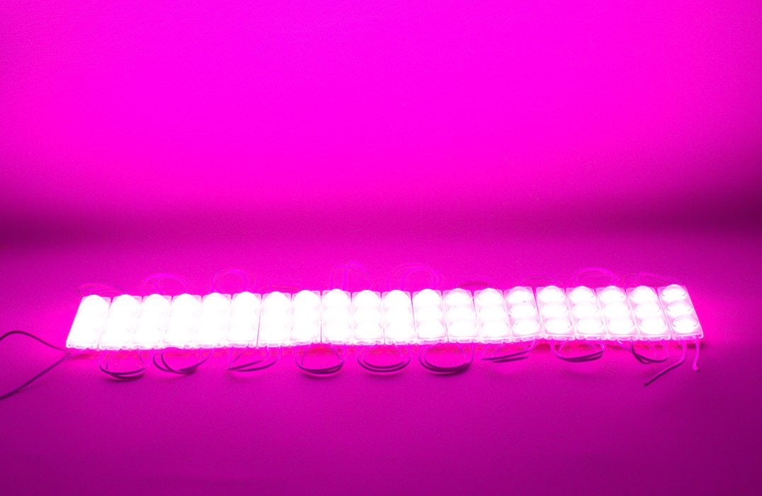  12 Volt 1.5 Watt Pembe 2835 69 X 16 Mm IP65 160 – 180 Lümen Modül Led