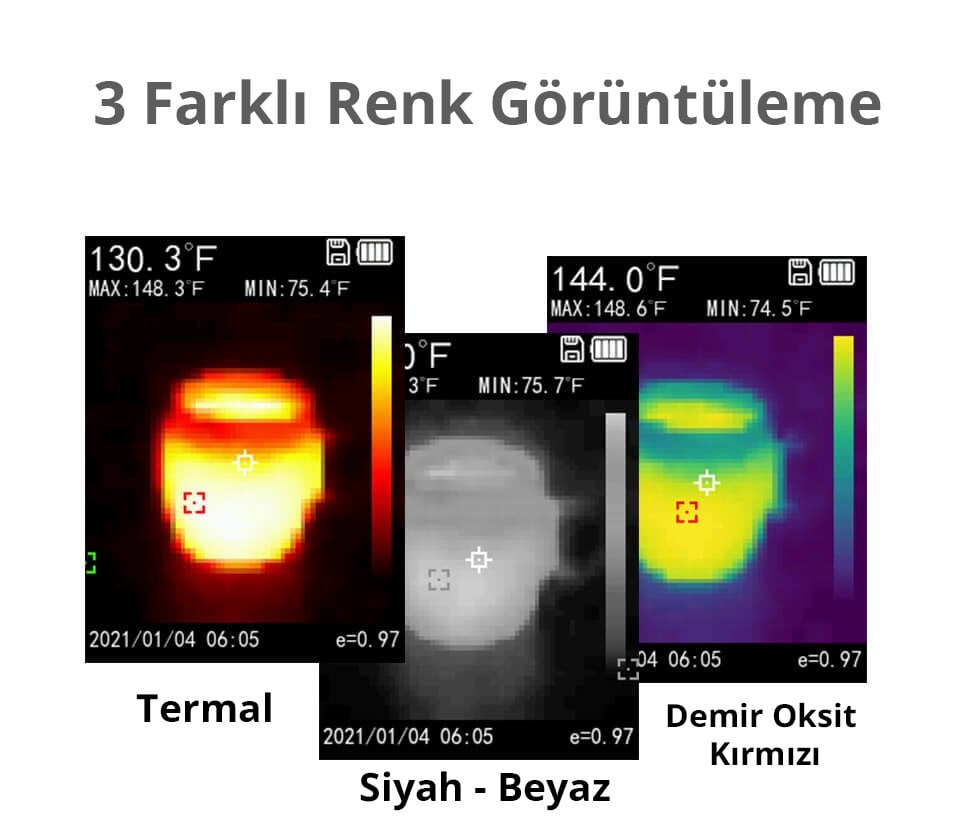 Noyafa NF-521 Temassız Termal Görüntüleyici Kızılötesi Termometre