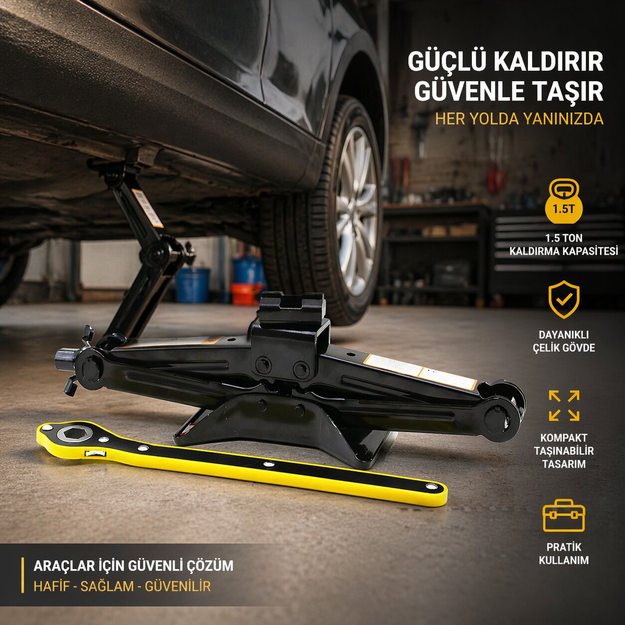 1.5 TON - CIRCIR KOLLU KRİKO