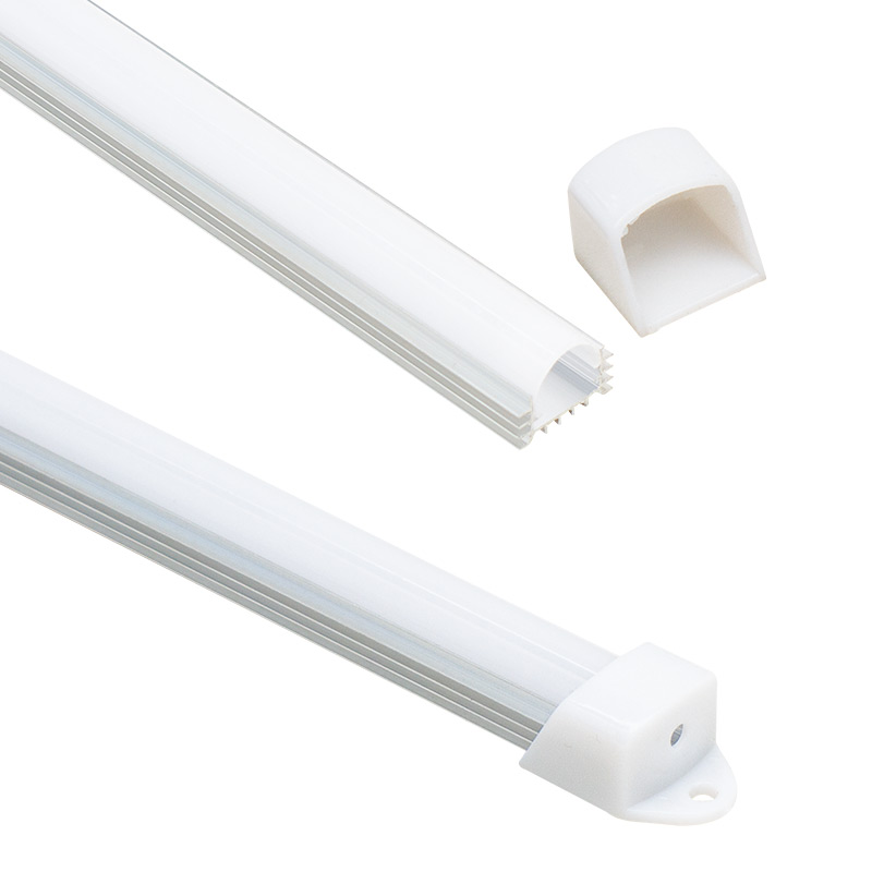 1 METRE NEON BEYAZ ALÜMİNYUM KASA (2 ADET KAPAK VER UNUTMA)