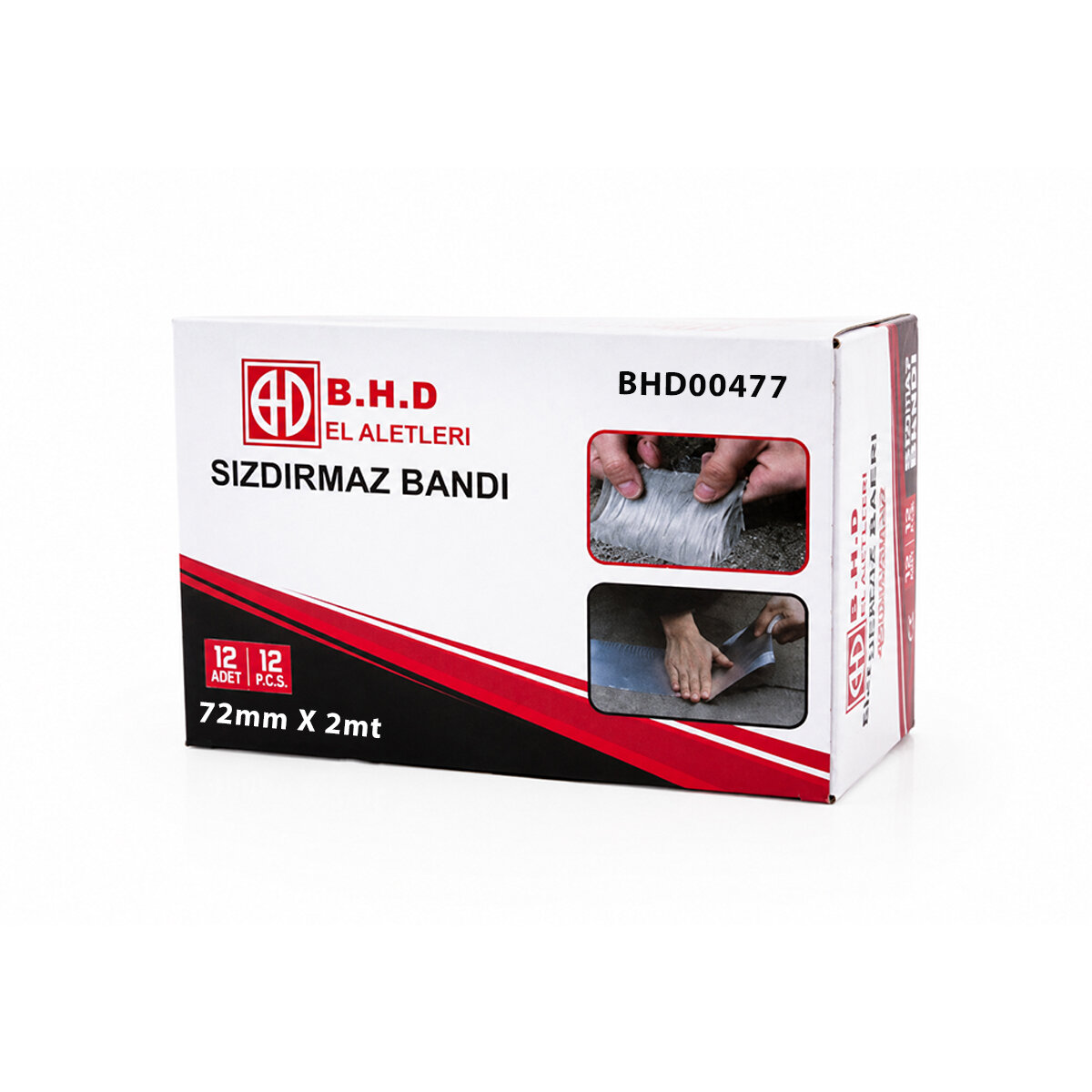 12 ADET 72MMX2MT SU SIZDIRMAZ SAKIZ TAMİR BANTI