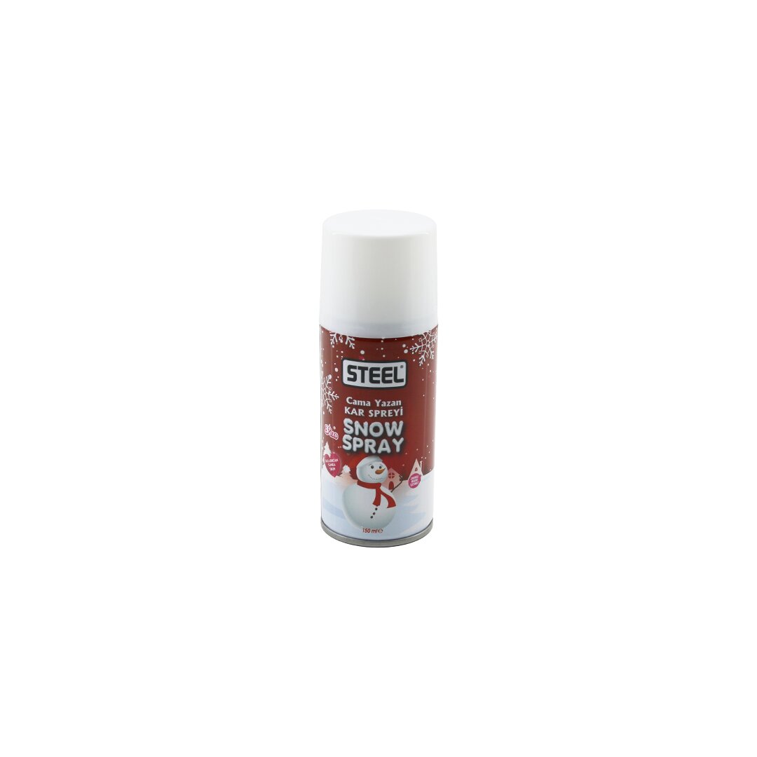 12 ADET SNOW PARTY SPRAY KAR SPREYİ 150ML HER YÜZEYE KAR EFEKTLİ YAZI YAZMA