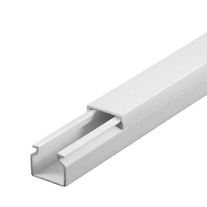 12X12 YAPIŞKAN BANTLI PVC KABLO KANALI - 1 BOY 2 METRE (KOLİSİ:50 BOY:100 MT)