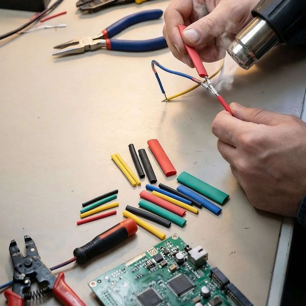 164 Parça Isı ile Daralan Makaron Seti – Elektrik Kablo İzolasyon &amp; Koruma Kılıfı, Renkli Shrink Tube Set