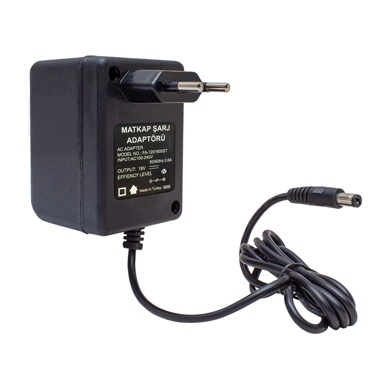 18 VOLT TRAFOLU ŞARJLI MATKAP ADAPTÖRÜ