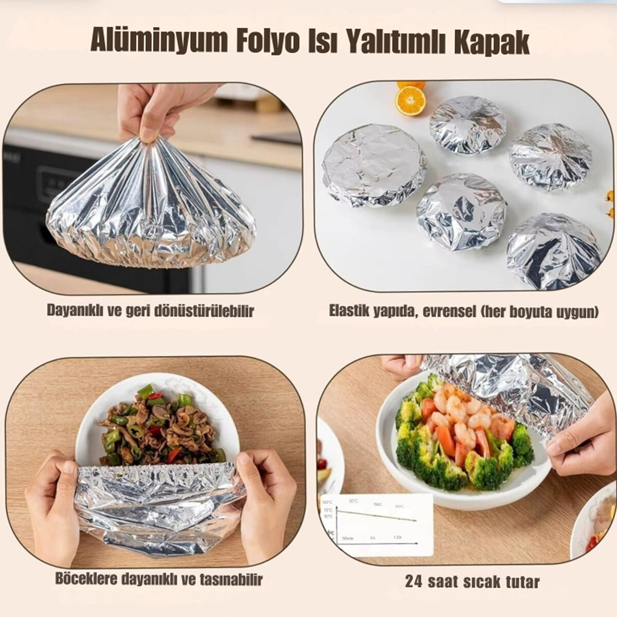 20 PAKET PLASTİC COVER 10PCS FOLYO ÇOK AMAÇLI TABAK - MİNİ TENCERE BONE KAPAK TOPLAMDA 200 ADET GÖNDERİLİR