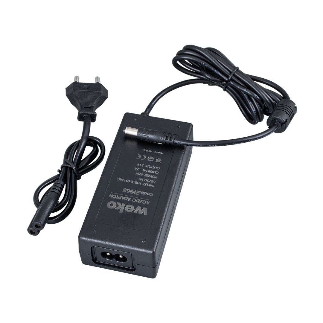 21 VOLT- 2 AMPER YERLİ ÜRETİM MASAÜSÜTÜ ŞARJLI MATKAP ADAPTÖRÜ