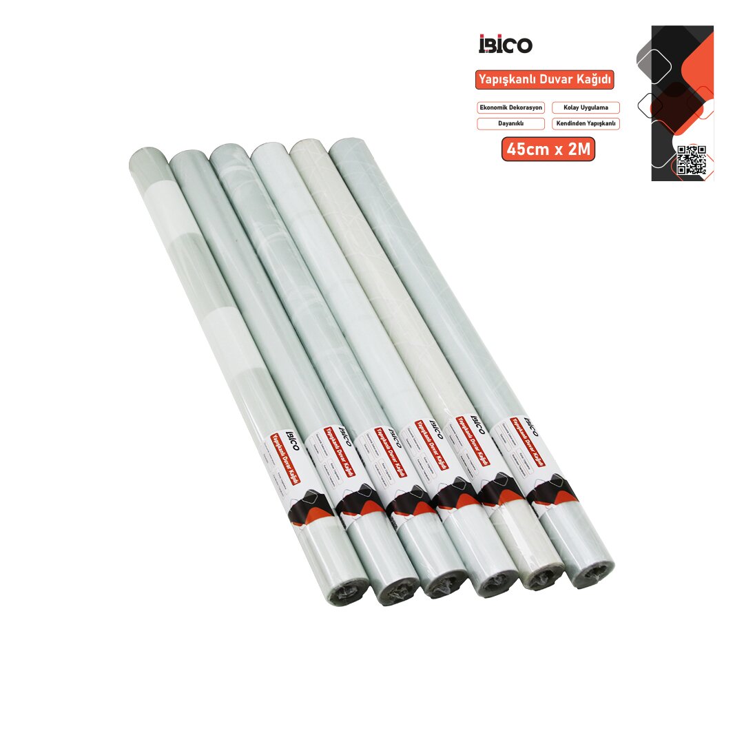 2MT X 45CM BUZ DESEN TEZGAH ÜSTÜ FOLYO STİCKER - DUVAR KAĞIT KENDİNDEN YAPIŞKANLI - EKO DEKORASYON - DAYANIKLI