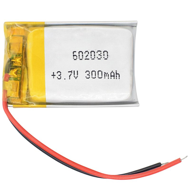 3.7 VOLT 300 MAH LI-ION 602030 LITYUM CİKLET POLİMER PİL