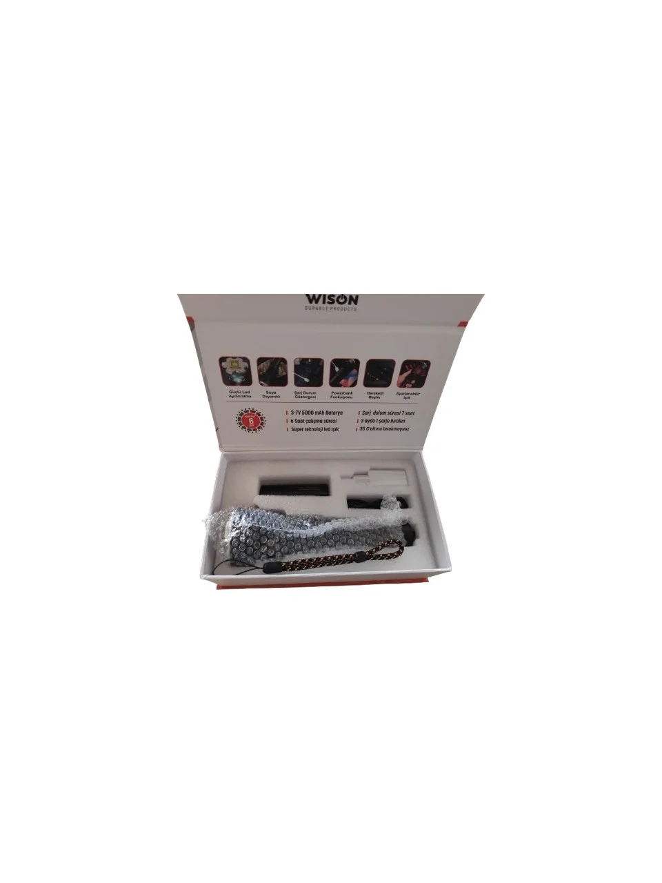 30 Watt 3000 Lümen Uzun Menzilli Fener WS-7878