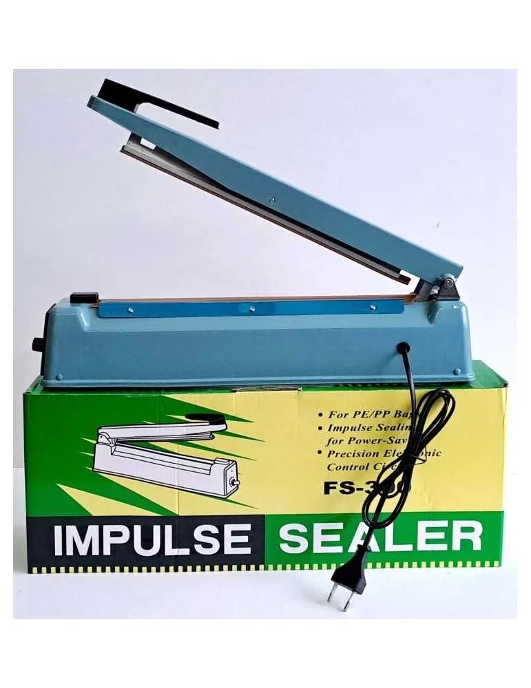 30Cm Metal Gövde Poşet Ağzı Yapıştırma Kapatma Makinası FS-300