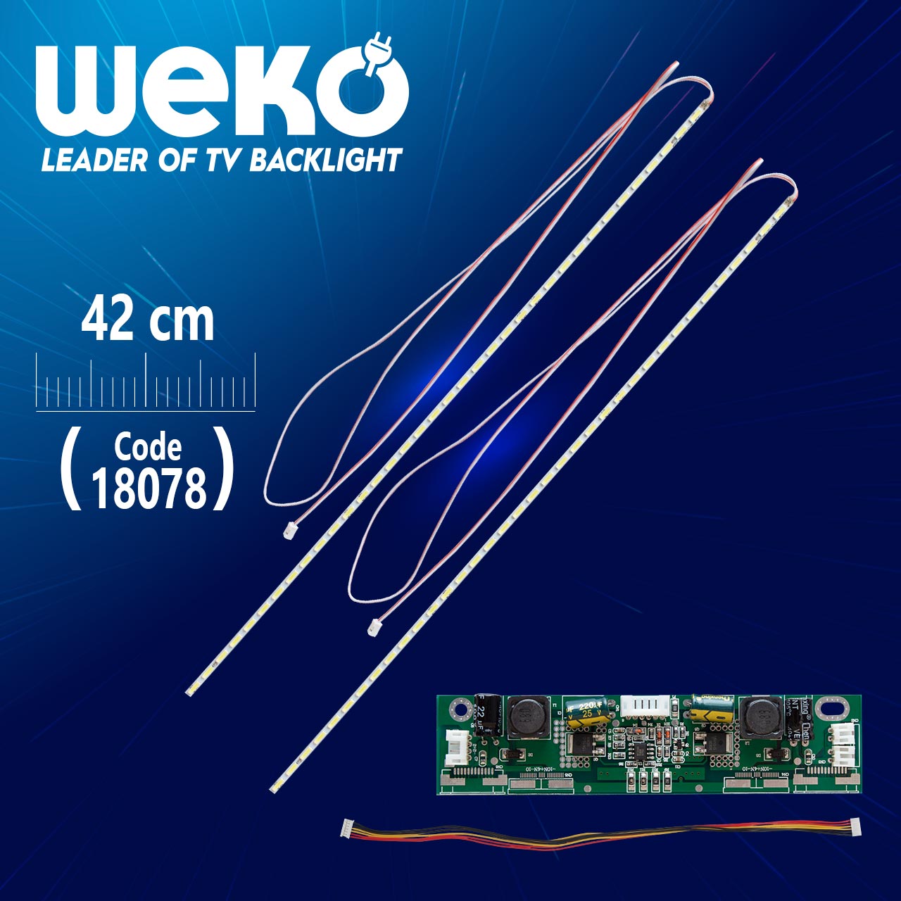 32'' Inch CY-32C-60D 15C4B 35.7 Cm 60 Ledli Universal Tv E-Led Takımı