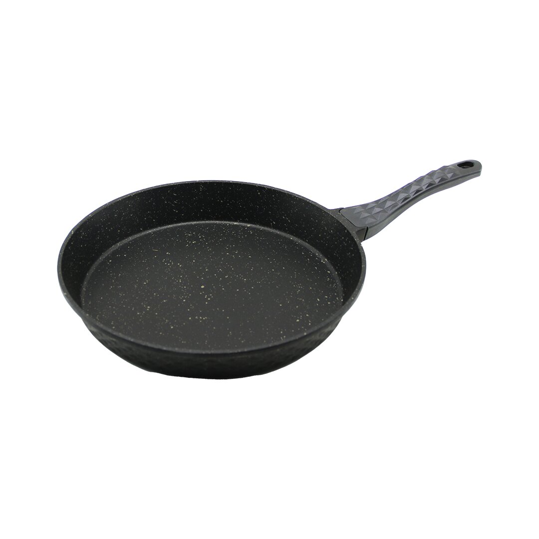 32CM DÖKÜM TAVA KABARTMA PİRAMİT DESENLİ BAKALİT SAP=18.2CM POŞETLİ AMBALAJ