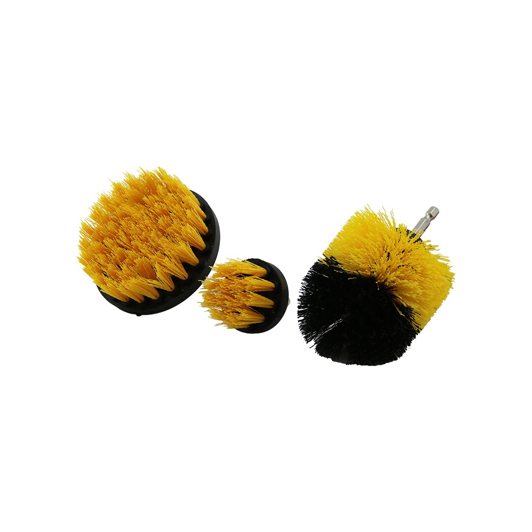 3PCS MATKAP UÇLU FIRÇA SETİ