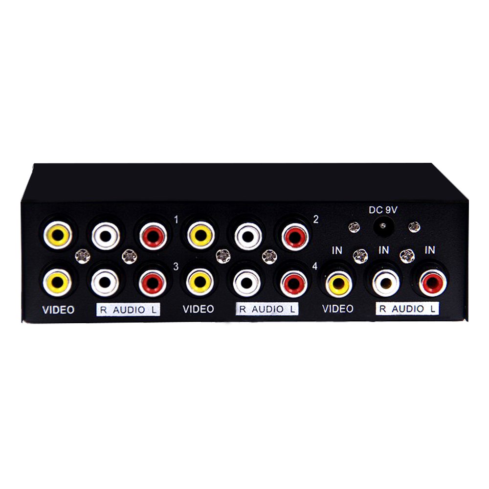 4 PORT VIDEO AUDIO SPLITTER DAĞITICI