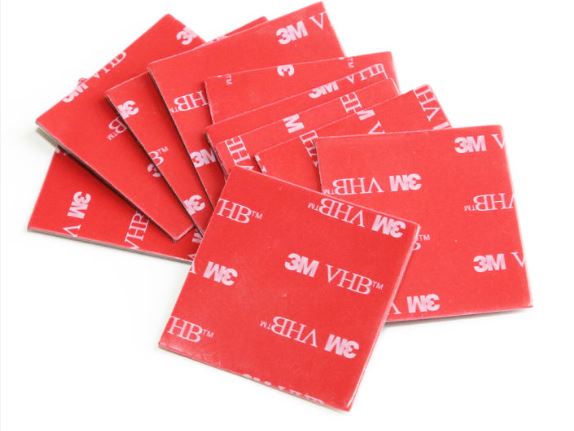 40X40MM KARE 3M ÇİFT TARAFLI BANT (10LU PAKET)