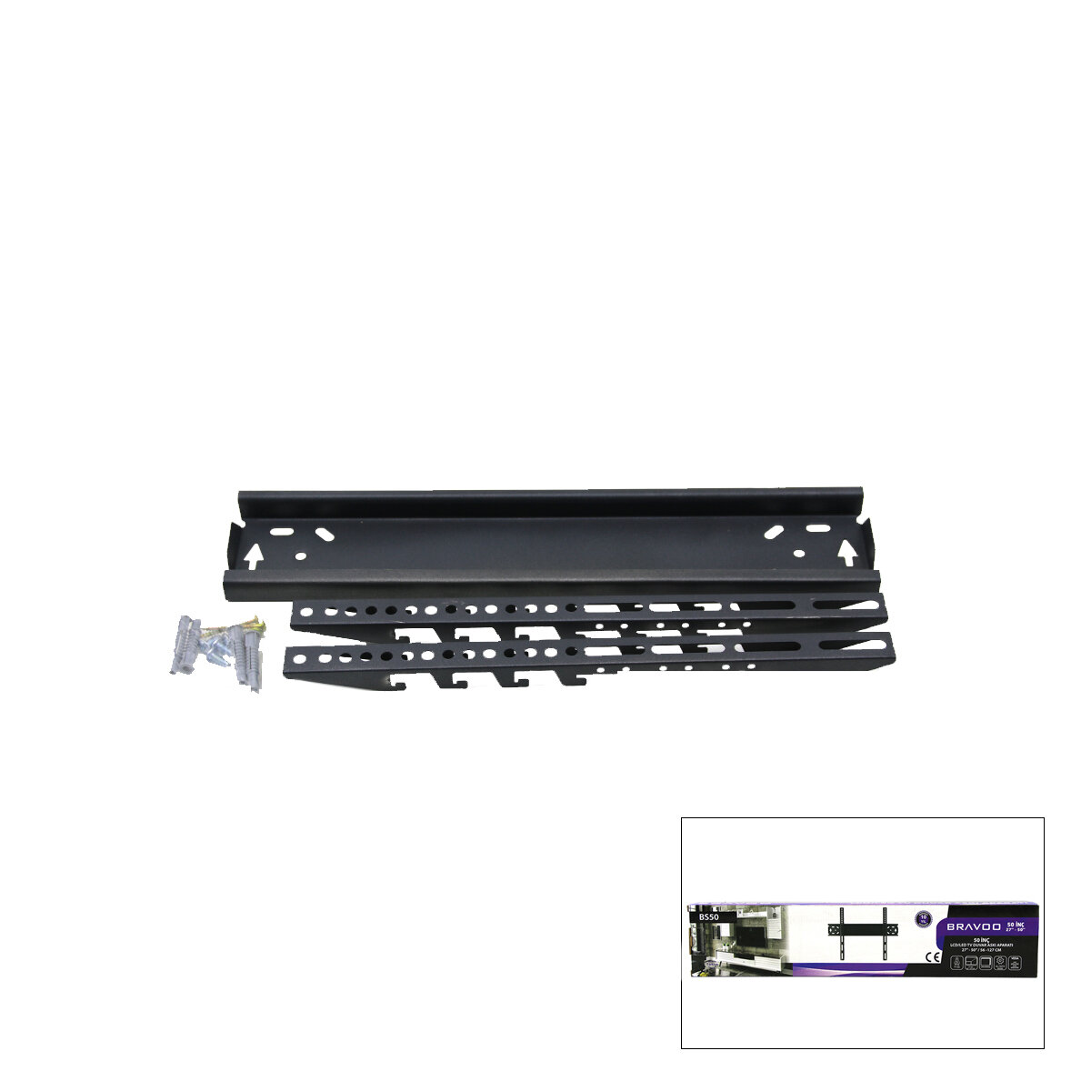 50 INC - 27 INC - 50 INC LCD LED SABİT TV ASKI APARATI 56X127CM BS-50