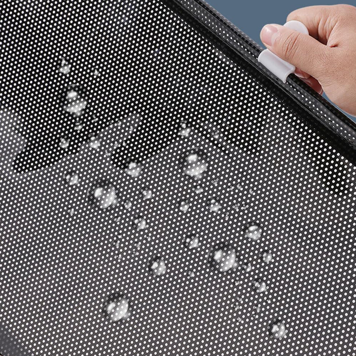 58X125CM OTO-ARAÇ - EV - OFİS CAM PANELİ GÜNEŞLİK PVC PERDE MAKARALI AÇ-KAPA VANTUZLU MONTAJ