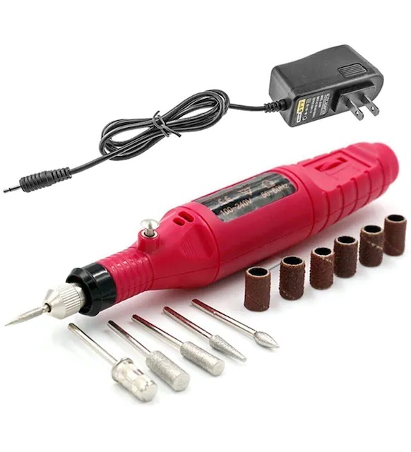 6 Uçlu Elektrikli Manikür Pedikür Seti ( 2000-300RPM HIZ )