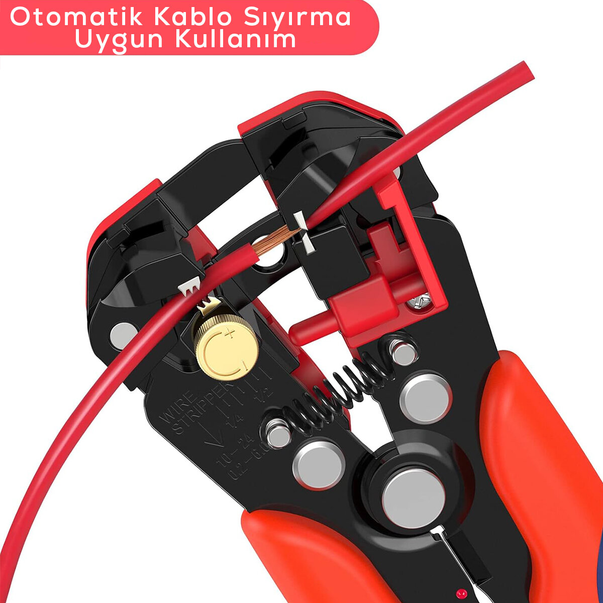 7 inç  KABLO SOYUCU VE KESİCİ PENSE