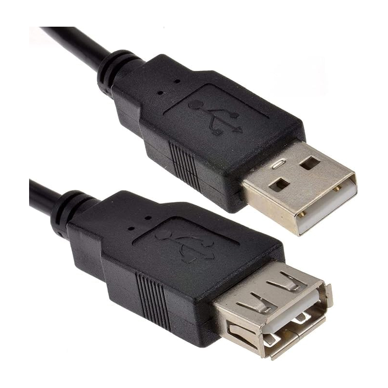 75 CM SİYAH USB UZATMA KABLOSU