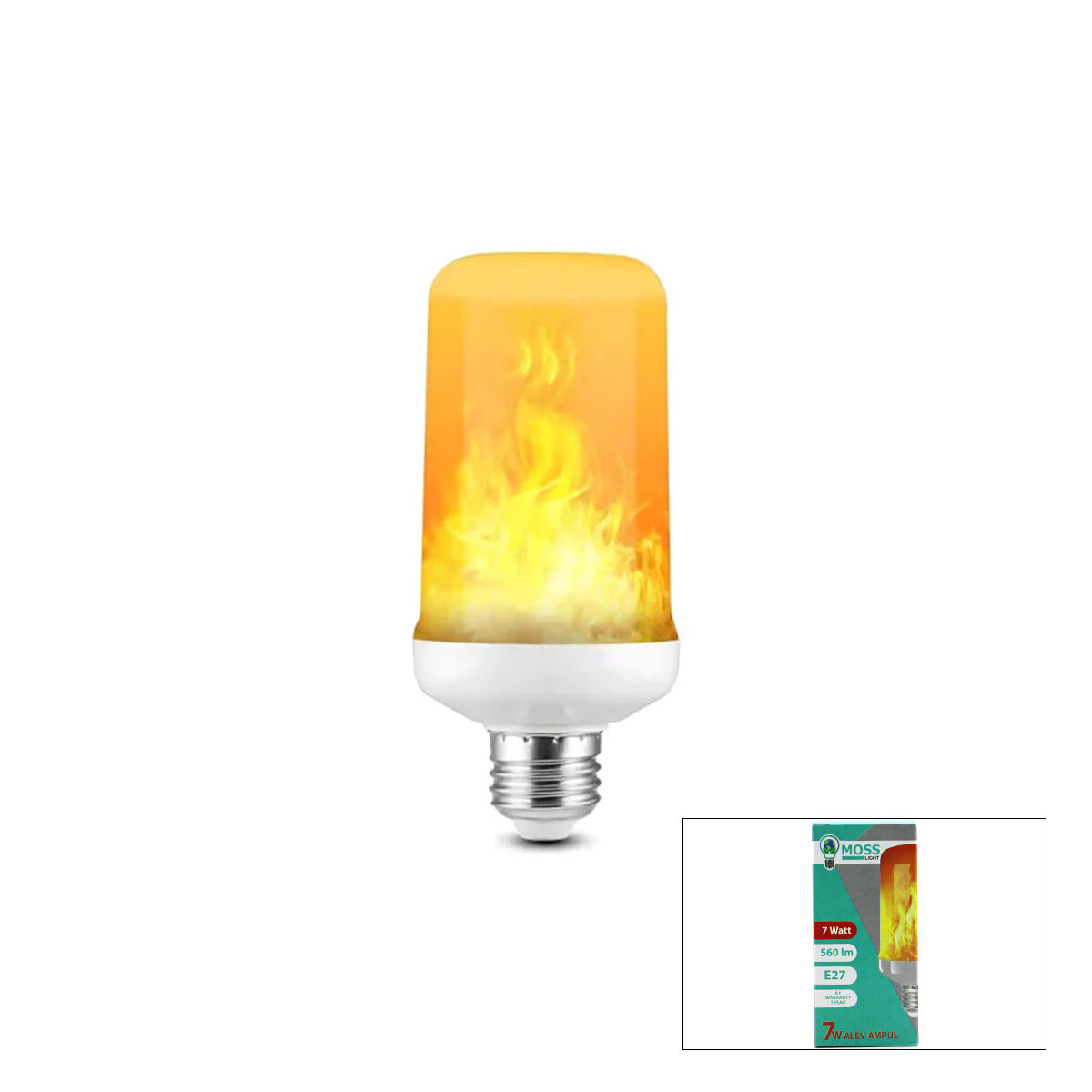 7W E14 ALEV AMPUL LAMBA 560 LÜMEN