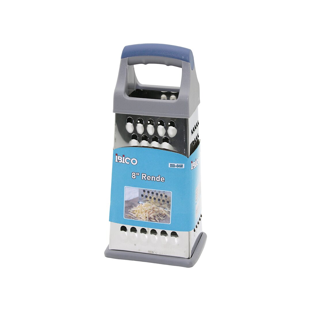 8 İNÇ - 4GEN  DEMİR ÇELİK RENDE  RENKLİ PLASTİK SAPLI