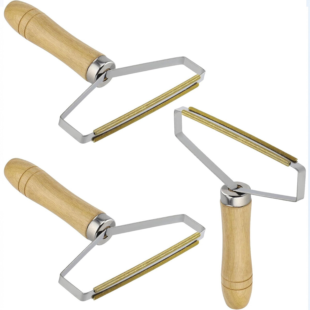 AHŞAP SAPLI METAL TİFTİK TÜY TOPLAMA
