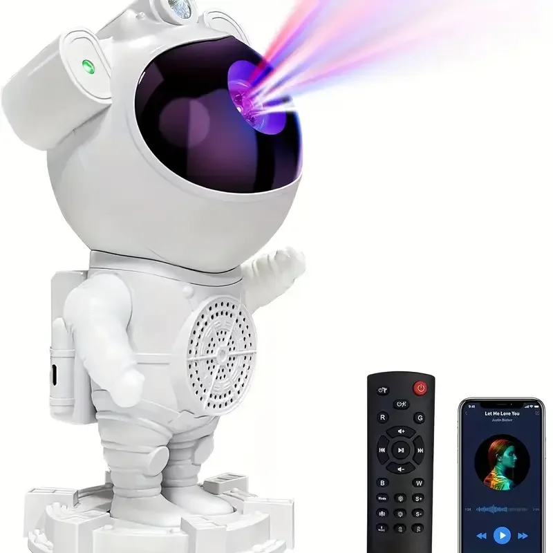 Akıllı Astronot Projeksiyon Gece Aydınlatma &amp; Bluetooth Hoparlör