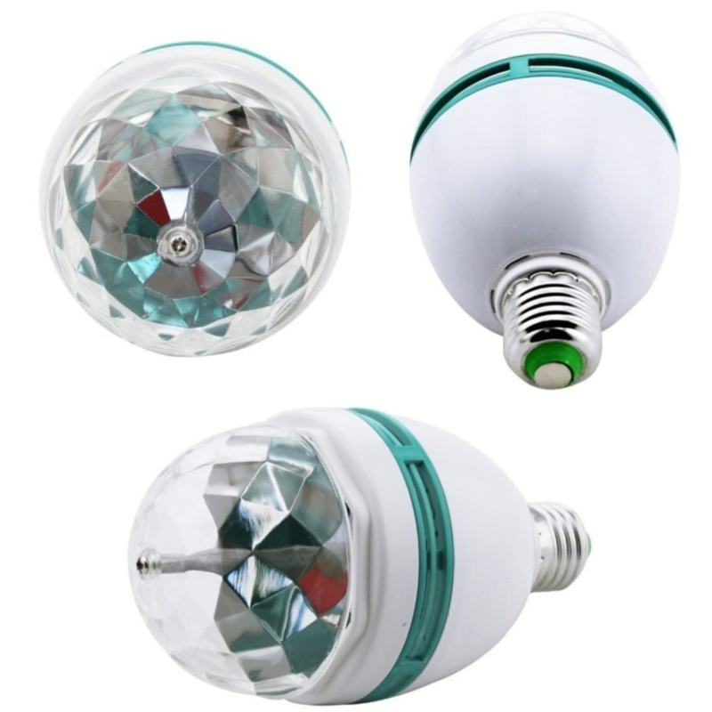 ANİMASYONLU RENKLİ DÖNEN LAMBA E27