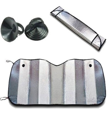 Araba Ön Cam Güneşliği 130*60 cm Parlak