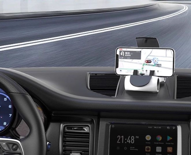 Araba Tasarımlı Araç İçi Telefon Tutucu 360 Dönebilen Ayarlı