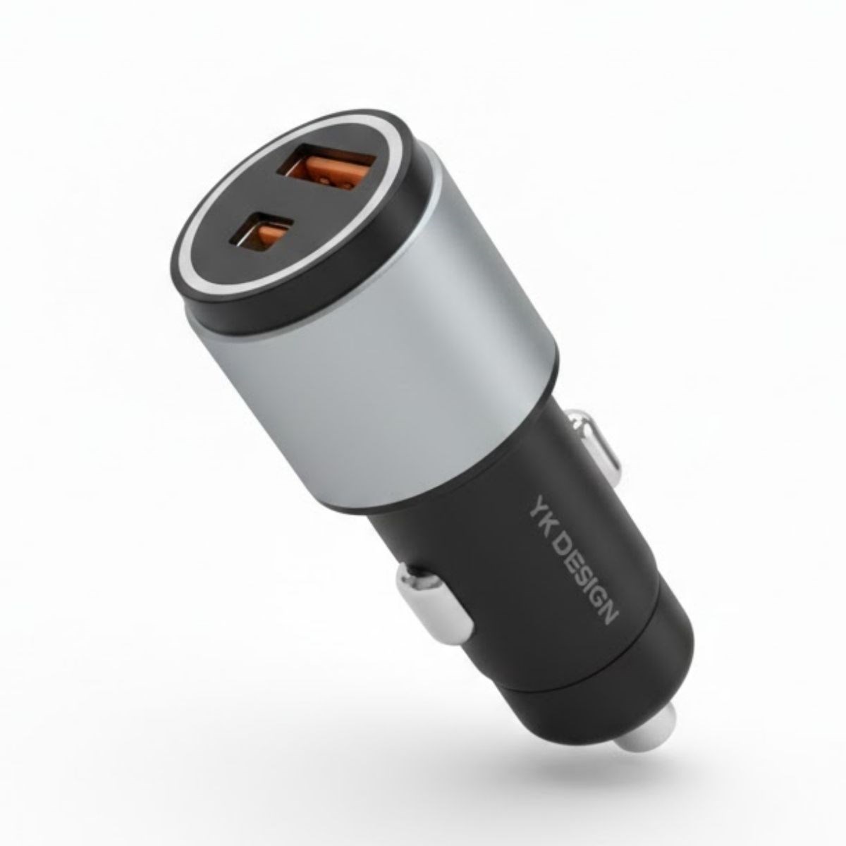 Araç İçi Çakmaklığa TakılanType-C ve USB Girişli 2 Portlu Hızlı Şarj Adaptörü