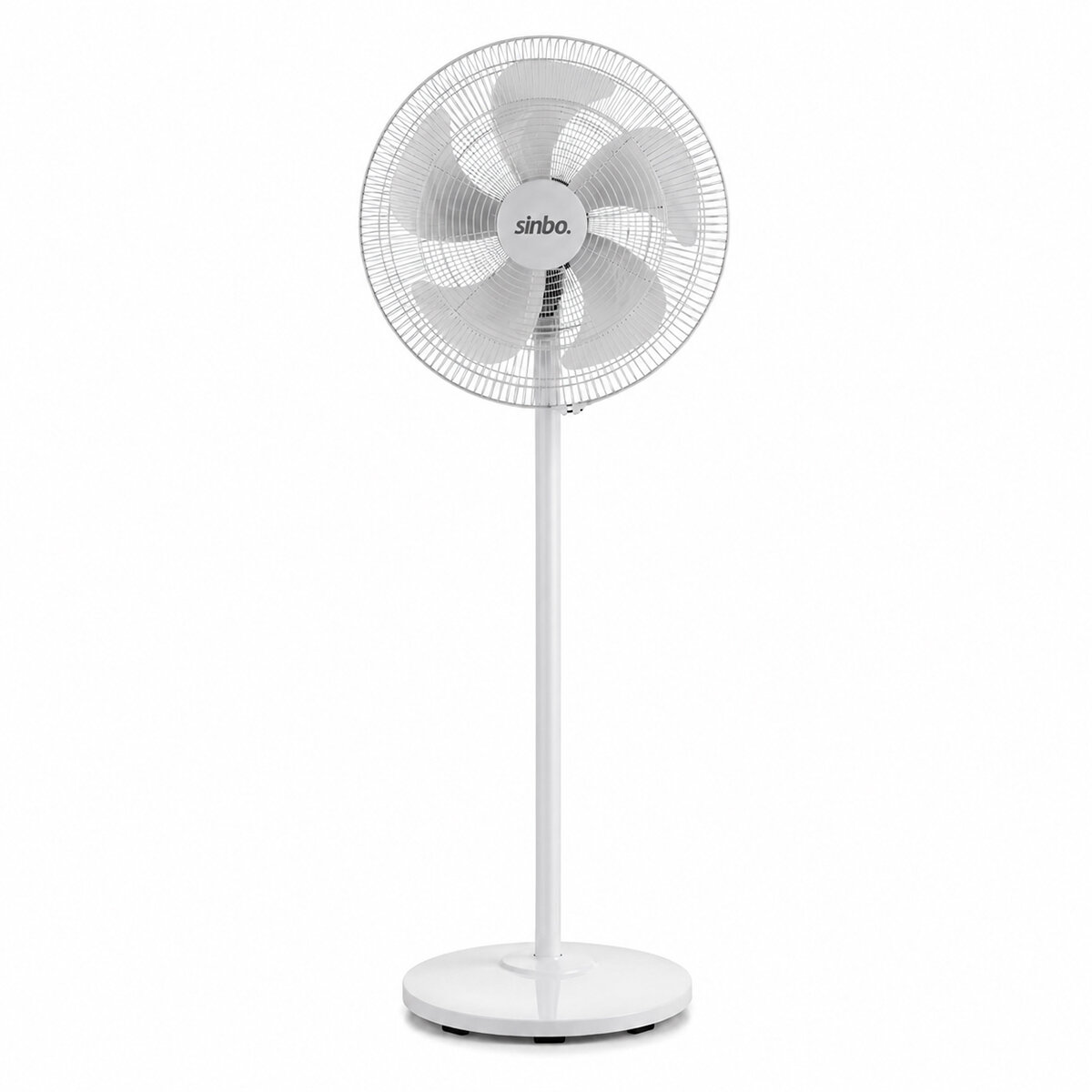 BEYAZ 5 PERVANE - 18 INC EV - OFİS KOMPAKT - SESSİZ - ÜÇ KADEME 140CM YÜKSEKLİK AYAKLI VANTİLATÖR SF-6798