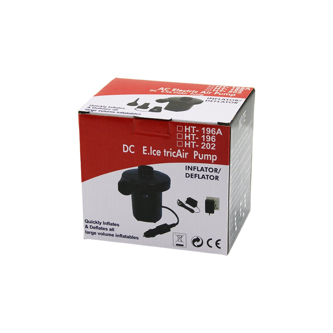 ÇAKMAKLIK FİŞLİ OTO - ARAÇ HAVA POMPA  TAŞINABİLİR  230V