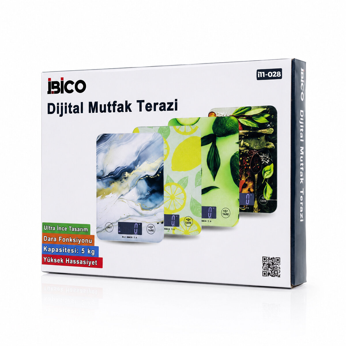 CAM MUTFAK TARTISI TERAZİ LCD EKRAN 5KG/1GR PİLLİ GR/OZ/ML/IB ÖLÇÜM İ11-028