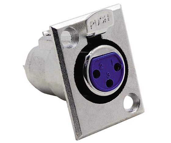 CANON DİŞİ ŞASE KONNEKTÖR CK114 * XLR 3 PİN