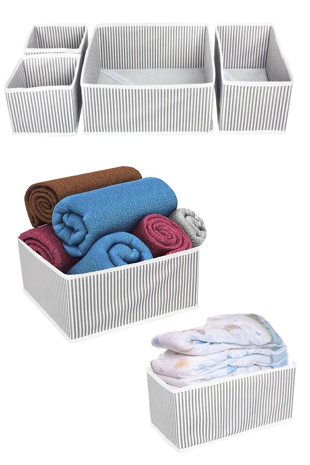 Çekmece Düzenleme Kutu Seti Organizer 4lü Set