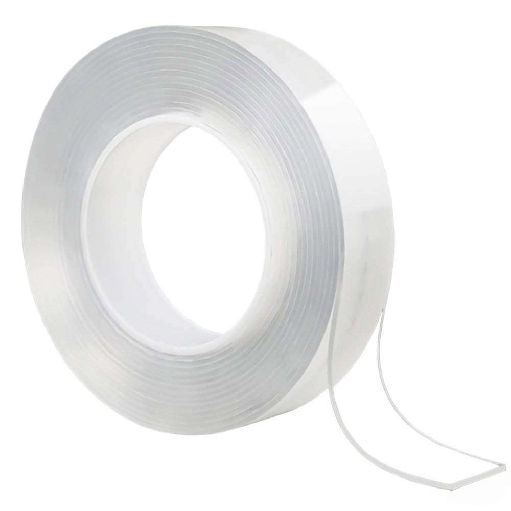 ÇİFT TARAFLI NANO TEKNOLOJİ SÜPER YAPIŞTIRICI ŞEFFAF BANT 1MM*2CM*3M