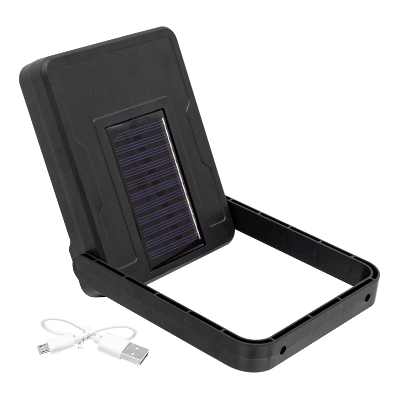 COB LEDLİ SOLAR PANELLİ ÇOK FONKSİYONLU LAMBA